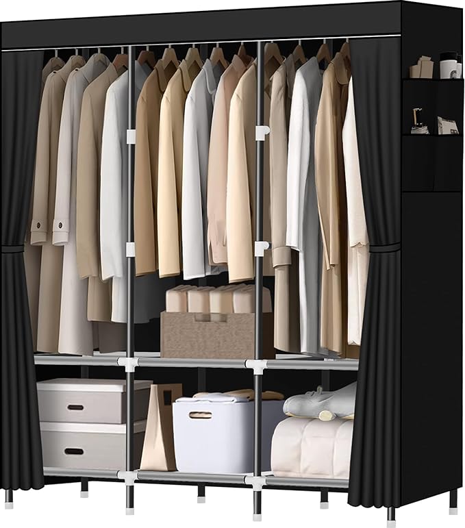 LOKEME Wardrobe Closet,Portable Closet for